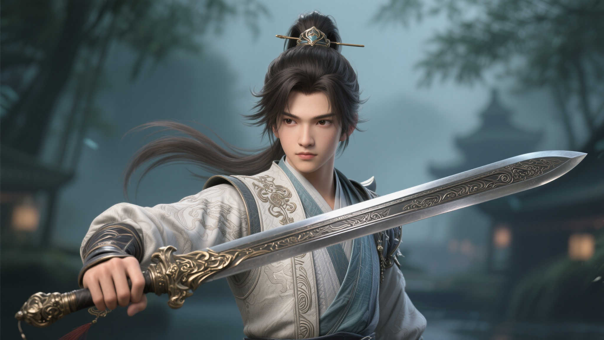 RIBOSE《崩坏：星穹铁道》无名客系列奖章VOL1：彦卿精致手办